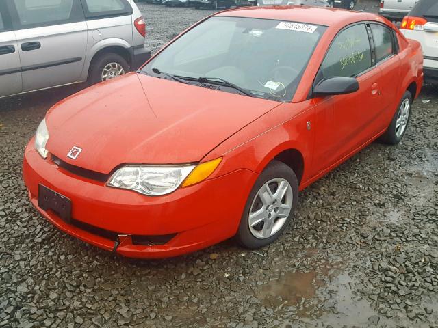 1G8AM15F07Z139685 - 2007 SATURN ION LEVEL RED photo 2