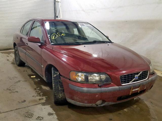 YV1RH59H342392966 - 2004 VOLVO S60 2.5T MAROON photo 1