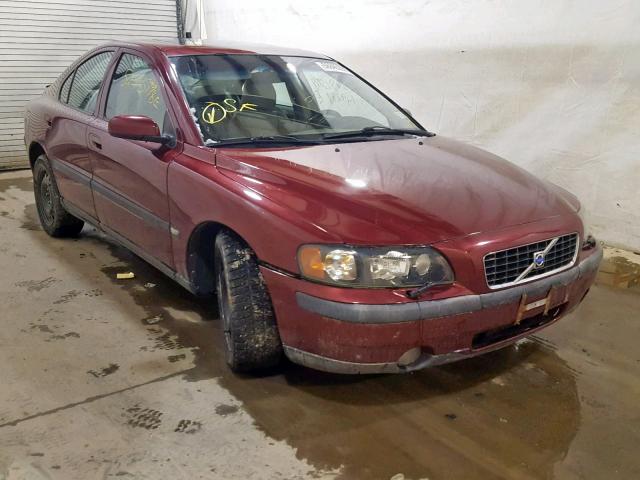 YV1RH59H342392966 - 2004 VOLVO S60 2.5T MAROON photo 9