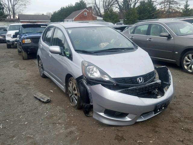 JHMGE8G55CC027518 - 2012 HONDA FIT SPORT SILVER photo 1