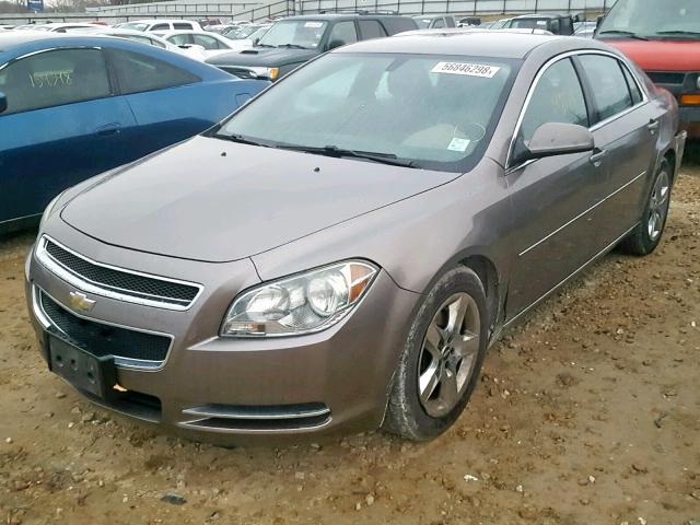 1G1ZC5EB9AF248325 - 2010 CHEVROLET MALIBU 1LT TAN photo 2