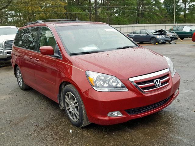 5FNRL38806B124886 - 2006 HONDA ODYSSEY TO RED photo 1