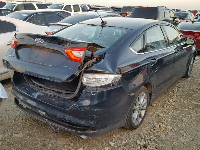 3FA6P0G78ER157037 - 2014 FORD FUSION S BLACK photo 4