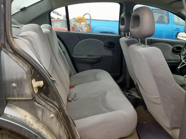 1G8AK52F94Z178823 - 2004 SATURN ION LEVEL GRAY photo 6