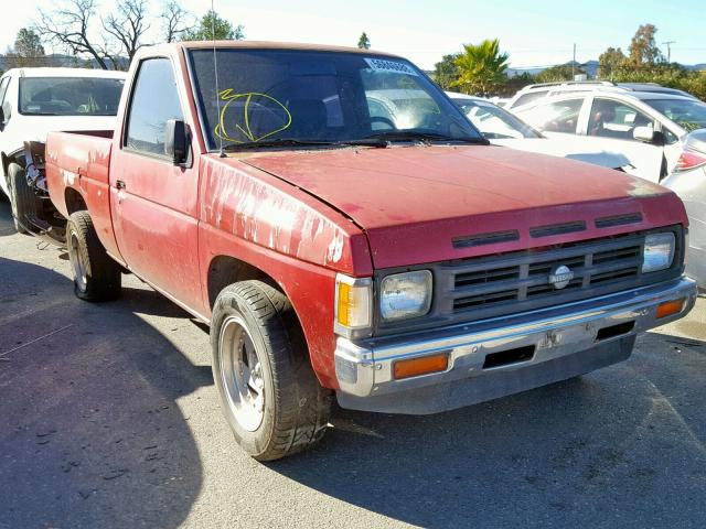 1N6SD11S4LC307982 - 1990 NISSAN D21 SHORT RED photo 1