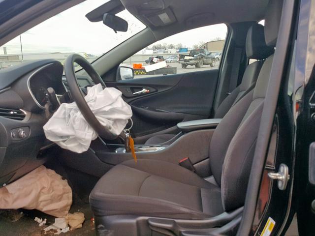 1G1ZB5ST2HF290782 - 2017 CHEVROLET MALIBU LS BLACK photo 5