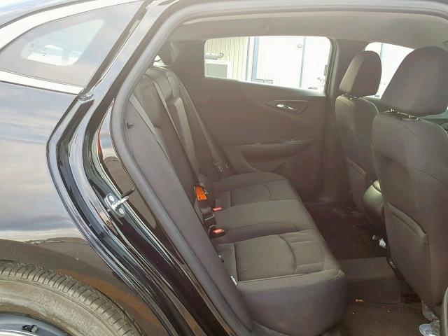 1G1ZB5ST2HF290782 - 2017 CHEVROLET MALIBU LS BLACK photo 6