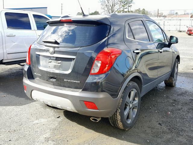 KL4CJASB9EB760190 - 2014 BUICK ENCORE BLACK photo 4