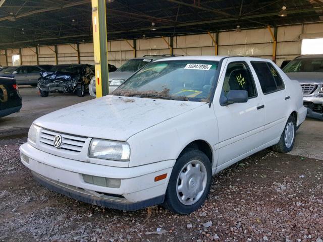 3VWRA81H6VM094622 - 1997 VOLKSWAGEN JETTA GL WHITE photo 2