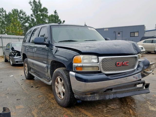 1GKEK13V85J154040 - 2005 GMC YUKON GREEN photo 1