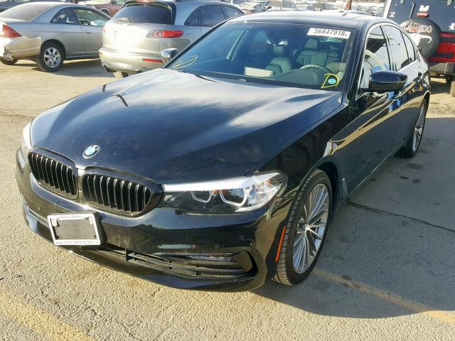 WBAJE5C53JWA96893 - 2018 BMW 540 I BLACK photo 2