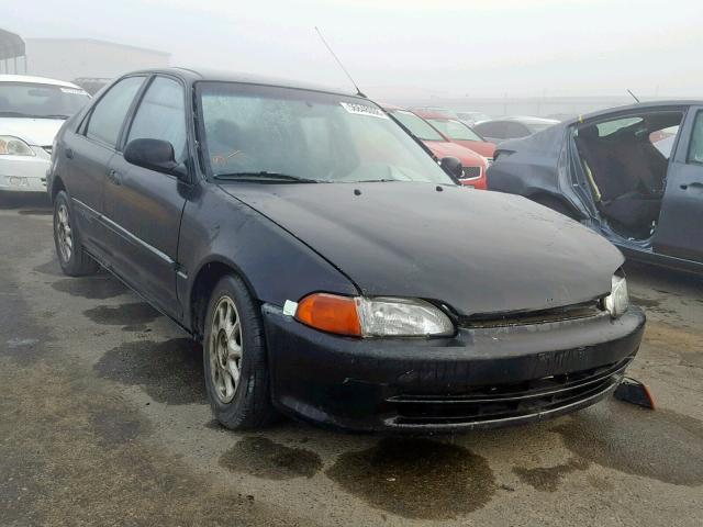 JHMEG8541NS030114 - 1992 HONDA CIVIC DX BLACK photo 1