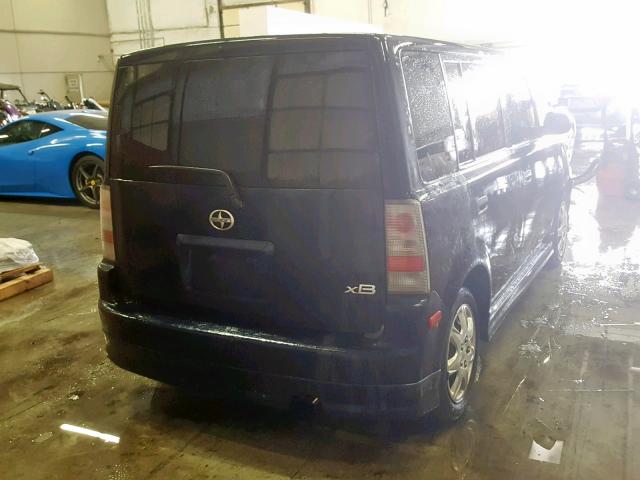 JTLKT334650172030 - 2005 TOYOTA SCION XB Көк фото 4