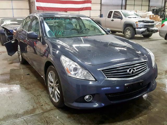 JN1CV6AR0CM975550 - 2012 INFINITI G37 GRAY photo 1