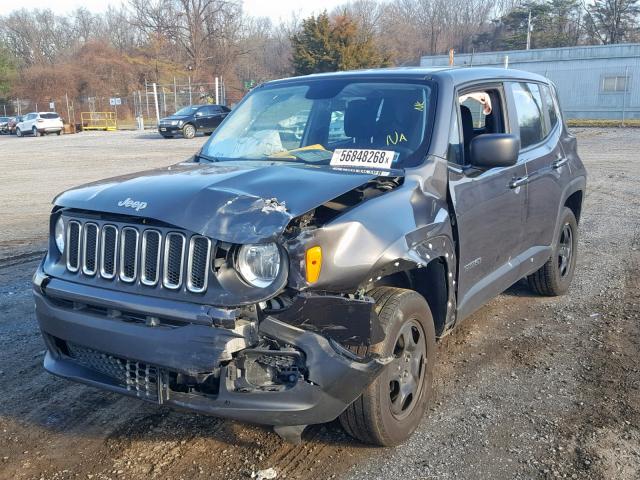 ZACCJBAB9HPG44608 - 2017 JEEP RENEGADE S 石墨色 照片 2