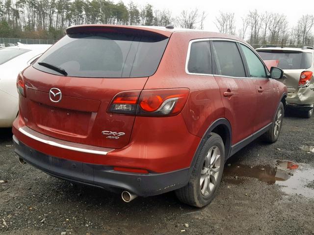 JM3TB3CV0E0438838 - 2014 MAZDA CX-9 TOURI RED photo 4