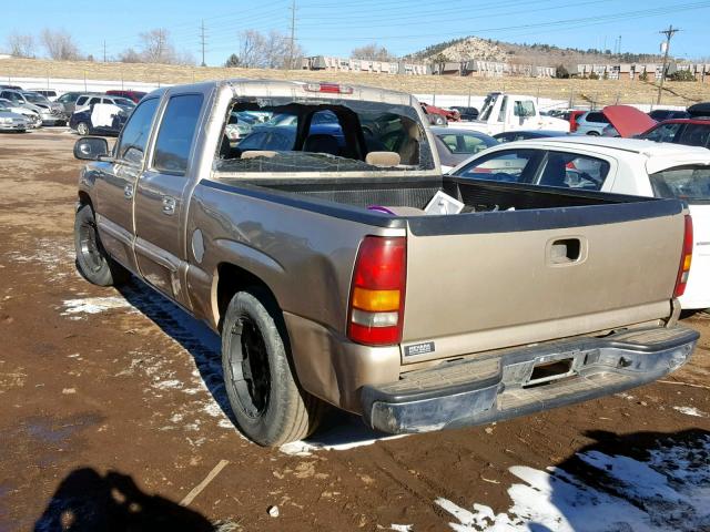 2GTEC13T841357235 - 2004 GMC NEW SIERRA GOLD photo 3