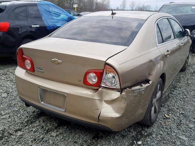 1G1ZJ57B08F223889 - 2008 CHEVROLET MALIBU 2LT GOLD photo 4