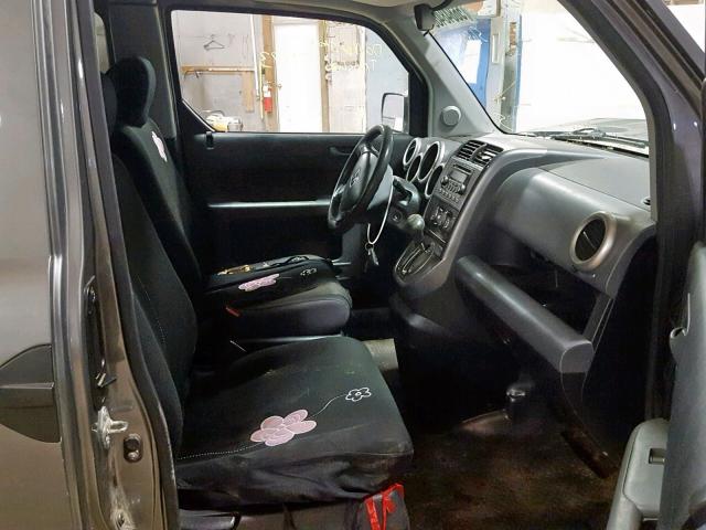 5J6YH28645L029131 - 2005 HONDA ELEMENT EX GRAY photo 5