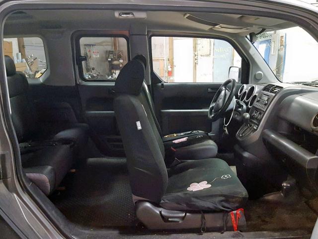 5J6YH28645L029131 - 2005 HONDA ELEMENT EX GRAY photo 6