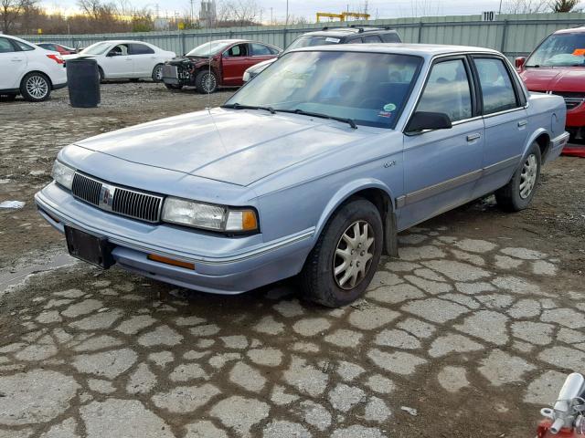 1G3AJ55MXT6305095 - 1996 OLDSMOBILE CIERA SL BLUE photo 2