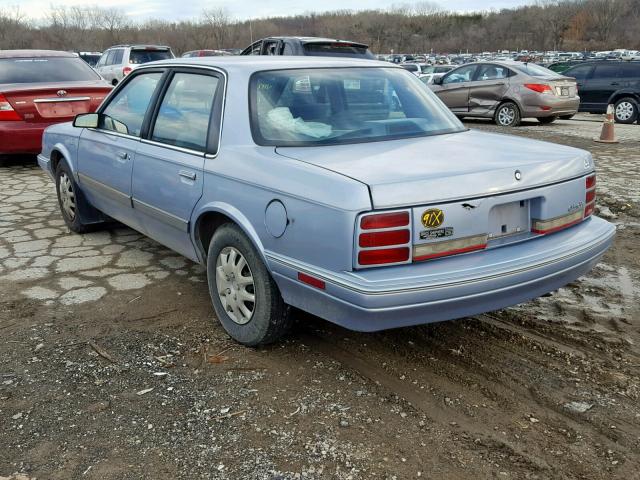 1G3AJ55MXT6305095 - 1996 OLDSMOBILE CIERA SL BLUE photo 3