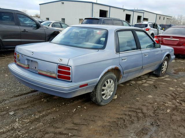 1G3AJ55MXT6305095 - 1996 OLDSMOBILE CIERA SL BLUE photo 4