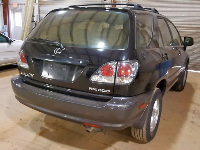 JTJGF10U930160305 - 2003 LEXUS RX 300 BLACK photo 4