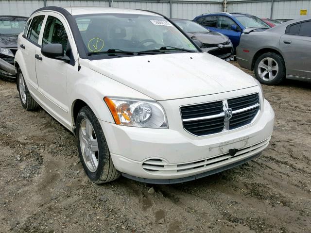 1B3HB48B28D652344 - 2008 DODGE CALIBER SX WHITE photo 1