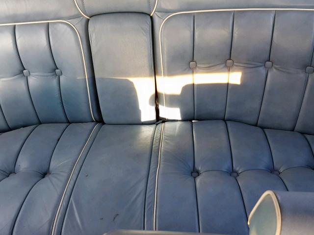 6B69S99198531 - 1979 CADILLAC FLEETWOOD BLUE photo 6