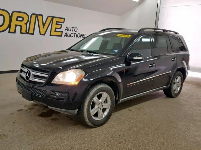 4JGBF71E07A100366 - 2007 MERCEDES-BENZ GL 450 4MA BLACK photo 2