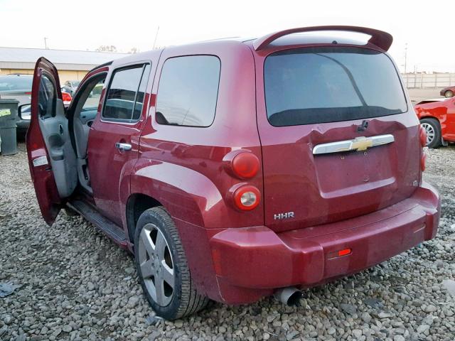 3GNDA23P66S507366 - 2006 CHEVROLET HHR LT MAROON photo 3