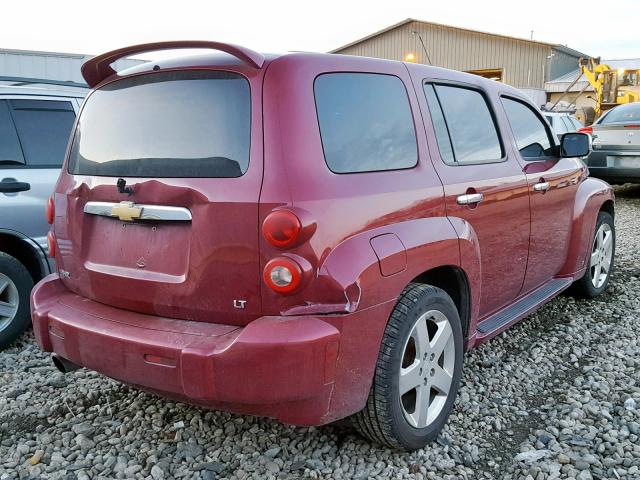 3GNDA23P66S507366 - 2006 CHEVROLET HHR LT MAROON photo 4