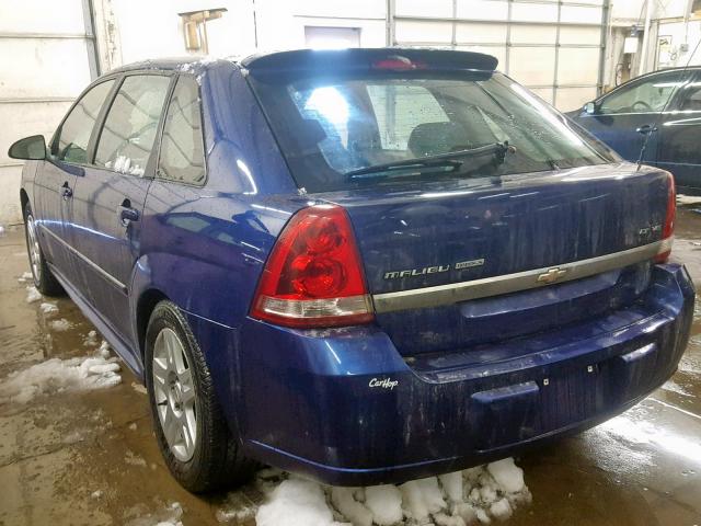 1G1ZT61806F156754 - 2006 CHEVROLET MALIBU MAX BLUE photo 3