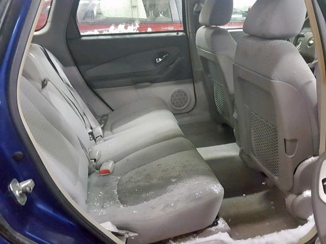 1G1ZT61806F156754 - 2006 CHEVROLET MALIBU MAX BLUE photo 6