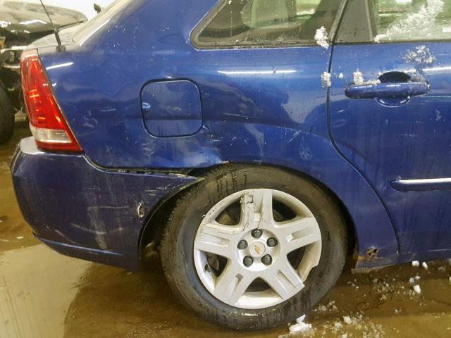 1G1ZT61806F156754 - 2006 CHEVROLET MALIBU MAX BLUE photo 9