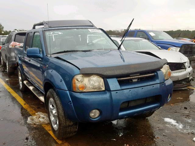 1N6MD27T71C380548 - 2001 NISSAN FRONTIER C BLUE photo 1