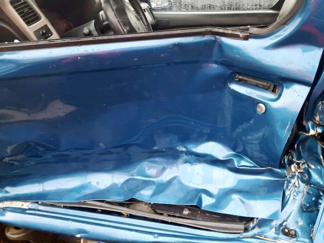 1N6MD27T71C380548 - 2001 NISSAN FRONTIER C BLUE photo 10