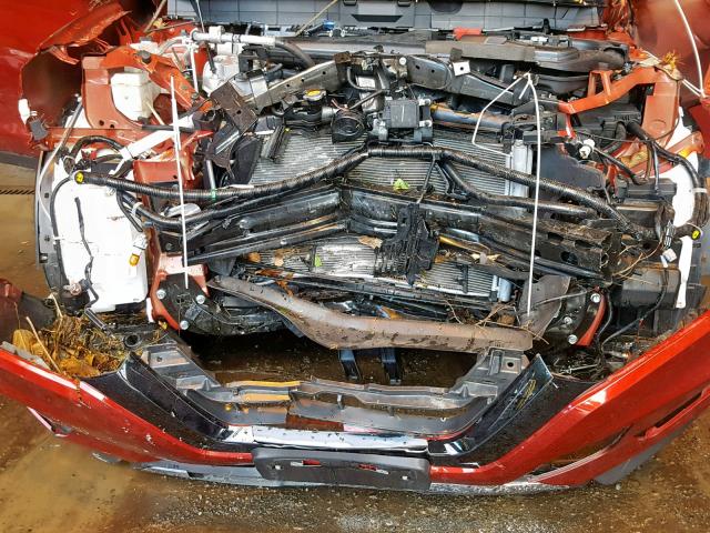 5N1AT2MV8JC771394 - 2018 NISSAN ROGUE SV RED photo 9