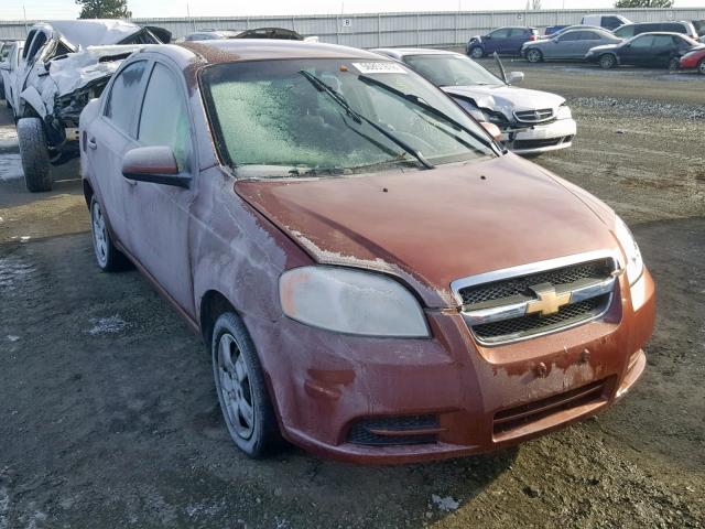 KL1TD5DE4BB244155 - 2011 CHEVROLET AVEO LS TAN photo 1