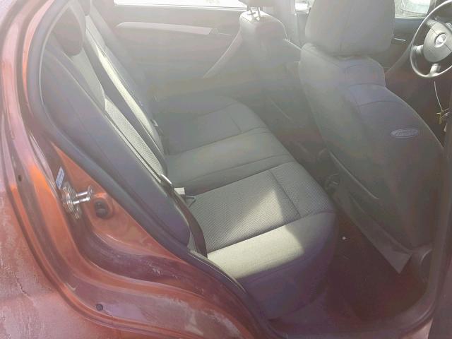 KL1TD5DE4BB244155 - 2011 CHEVROLET AVEO LS TAN photo 6