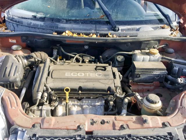 KL1TD5DE4BB244155 - 2011 CHEVROLET AVEO LS TAN photo 7