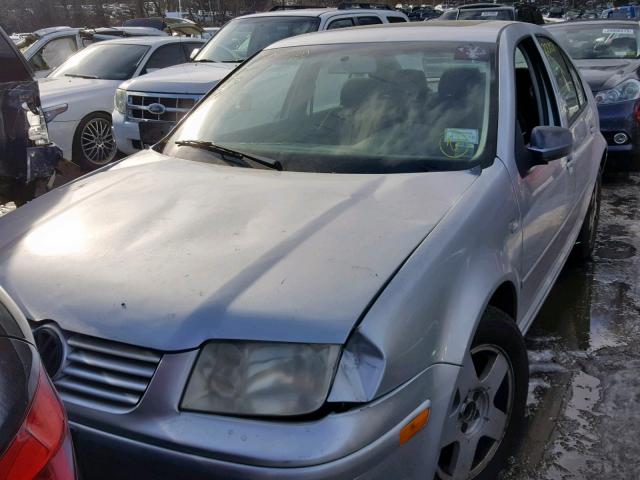 3VWSK69M32M073940 - 2002 VOLKSWAGEN JETTA GLS GRAY photo 9