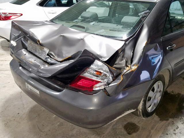4T1BE32K03U755801 - 2003 TOYOTA CAMRY LE GRAY photo 9