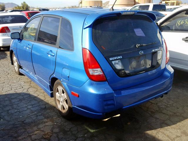 JS2RC41H435211192 - 2003 SUZUKI AERIO SX BLUE photo 3