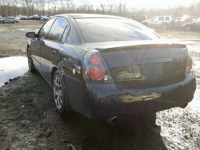 1N4BL11E15C276666 - 2005 NISSAN ALTIMA SE BLACK photo 3