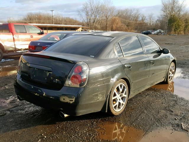 1N4BL11E15C276666 - 2005 NISSAN ALTIMA SE BLACK photo 4