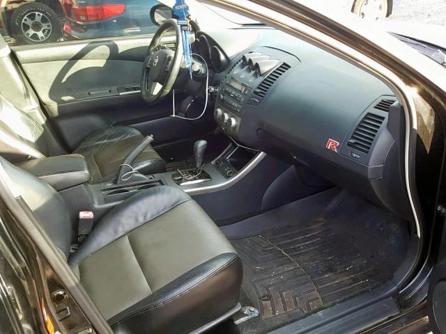 1N4BL11E15C276666 - 2005 NISSAN ALTIMA SE BLACK photo 5