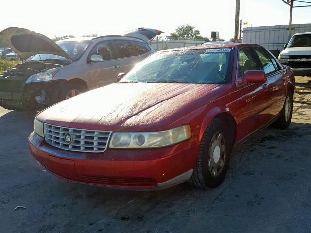 1G6KS54Y6XU907664 - 1999 CADILLAC SEVILLE SL RED photo 2