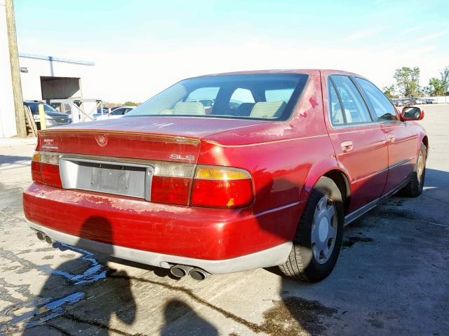 1G6KS54Y6XU907664 - 1999 CADILLAC SEVILLE SL RED photo 4